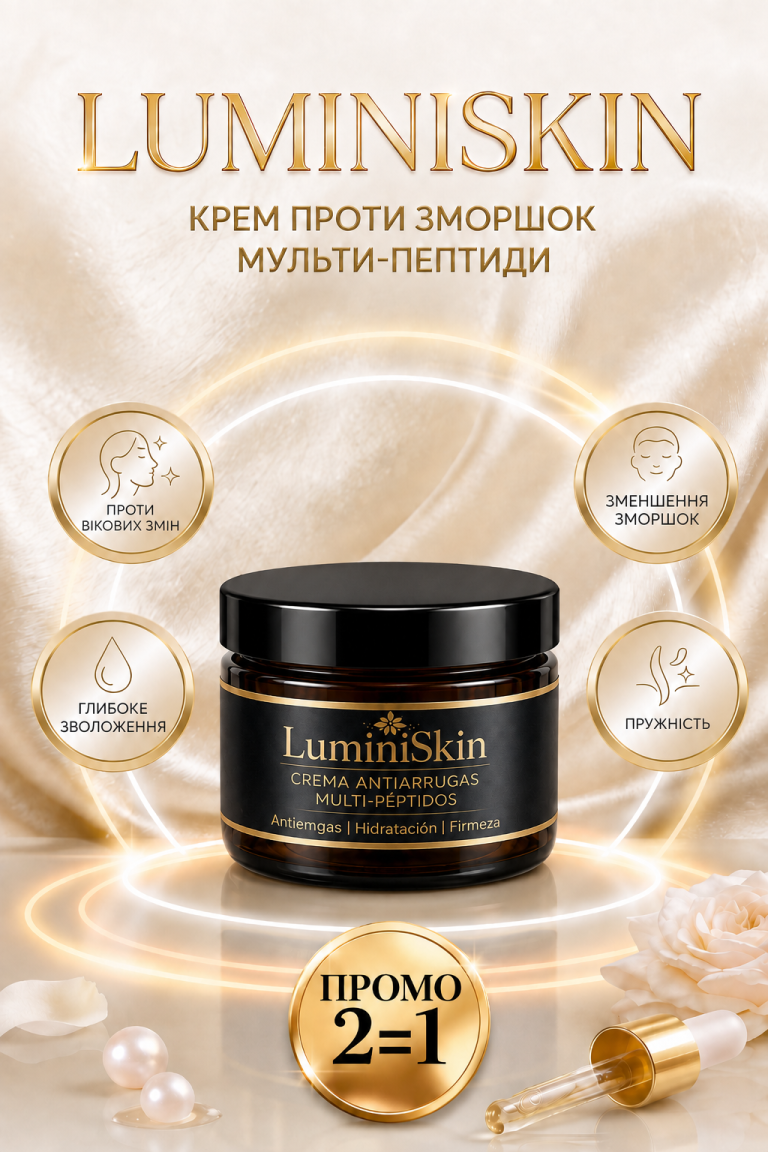 Luminiskin — зволожувальний крем для сяйва та доглянутого вигляду шкіри